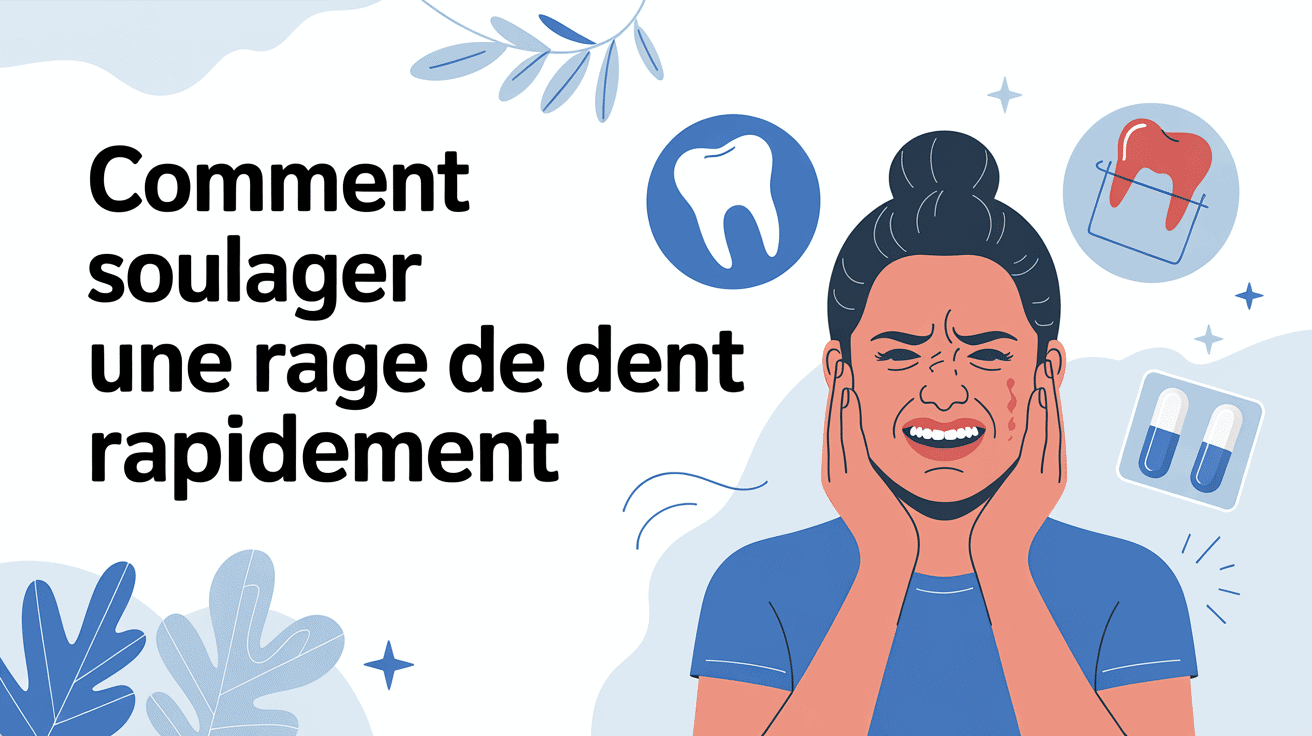 rage de dent comment faire illustration soulagement immédiat