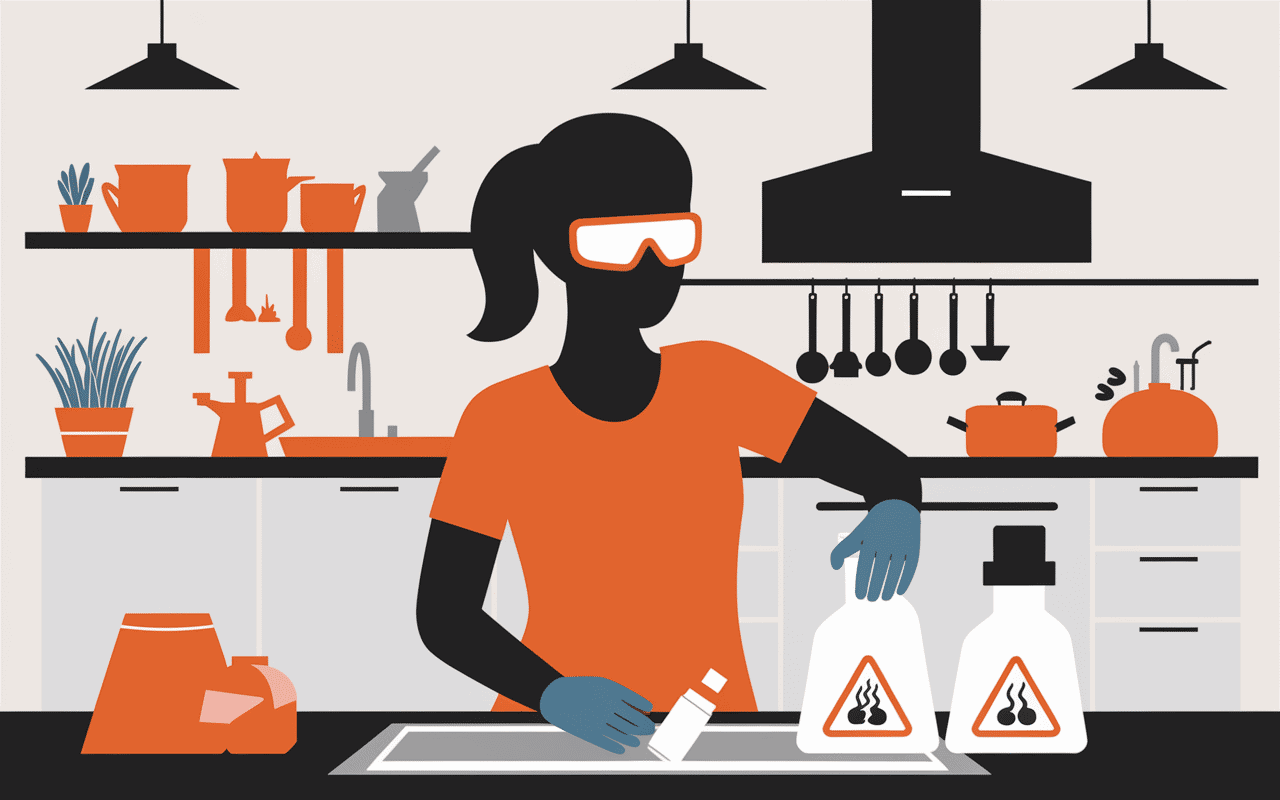 Utilisation sel d'oseille danger avec protection à domicile