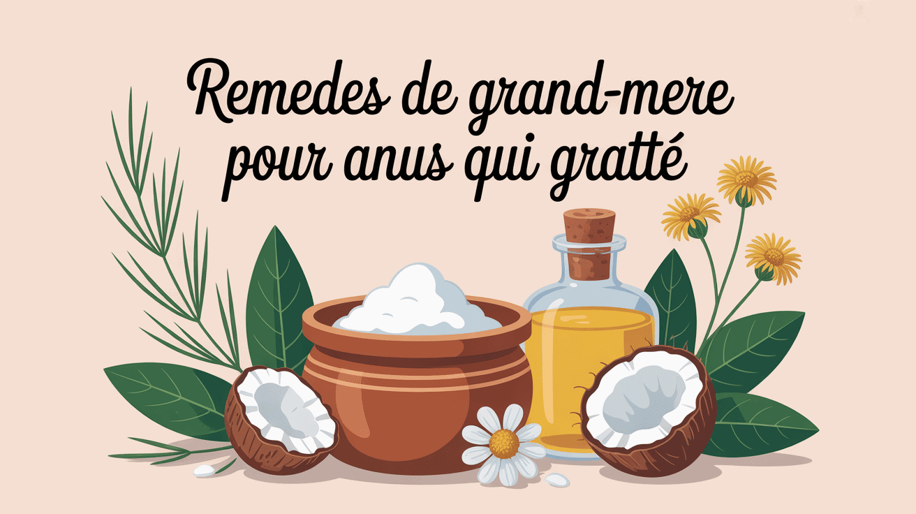 Anus qui gratte remède de grand-mère éléments naturels