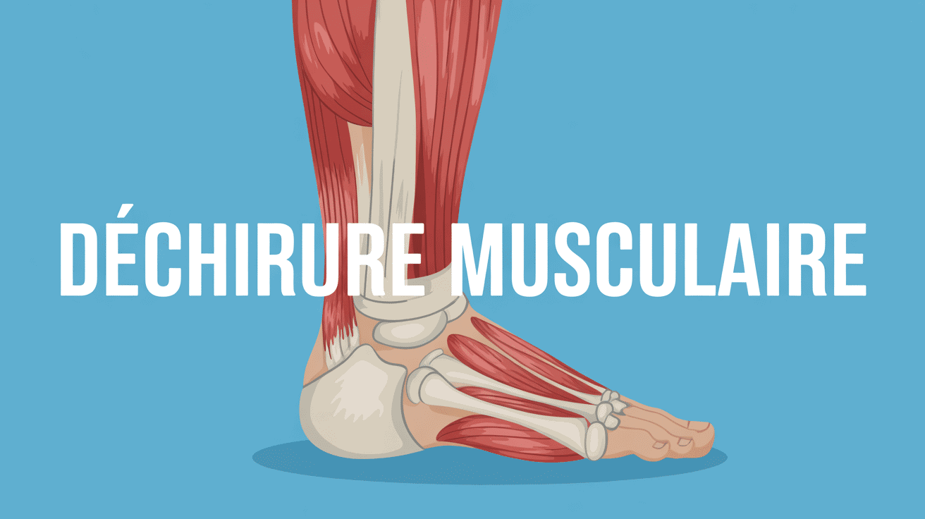 Déchirure musculaire temps de guérison, fibres musculaires déchirées jambe
