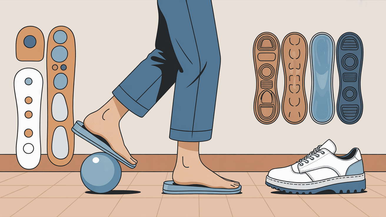 Exercices et soins pour la douleur sous le talon