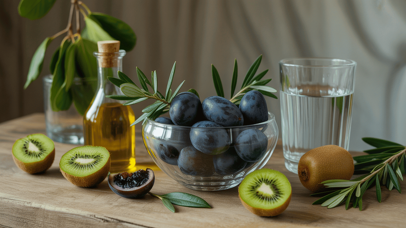 Fruits huiles remède de grand-mère constipation bouchon naturel