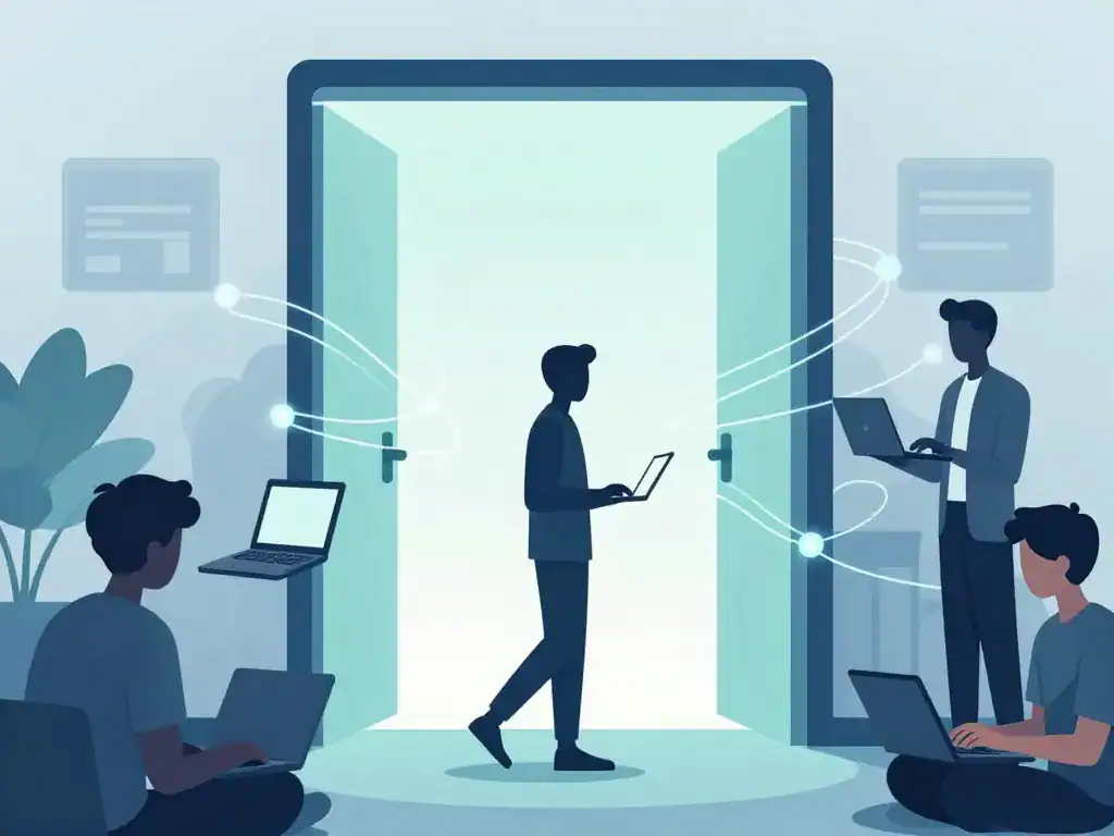 scene connexion e service uha utilisateur