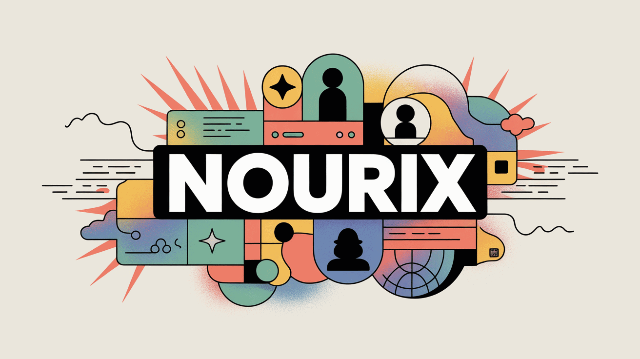 illustration nourix réseau social innovant
