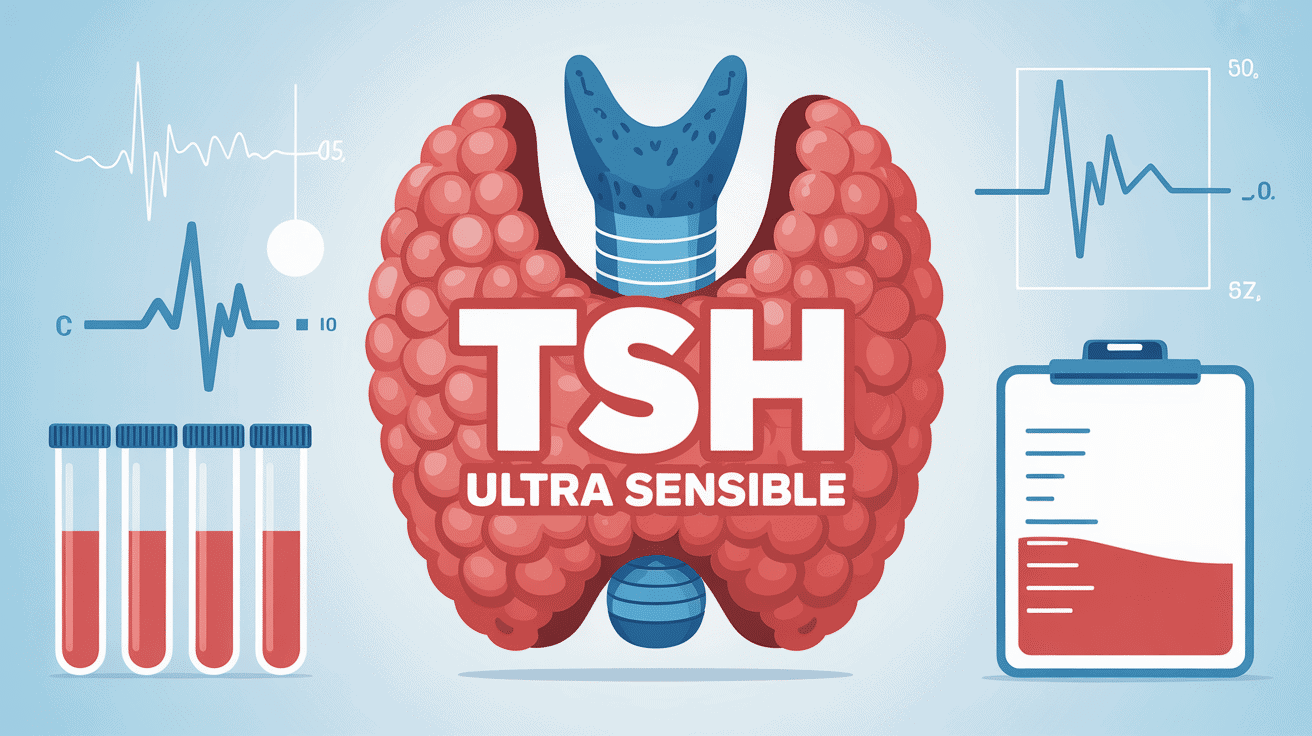 illustration tsh ultra sensible analyse thyroïde