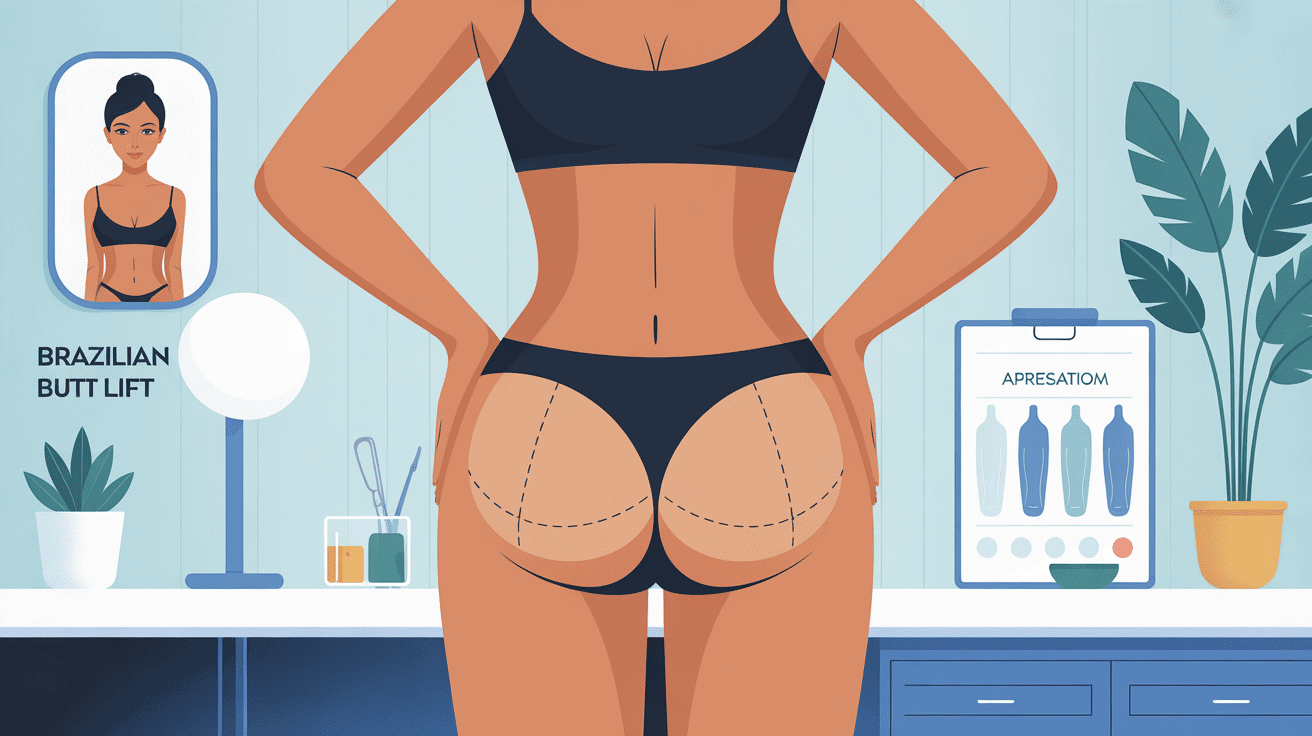 illustration bbl avant apres chirurgie