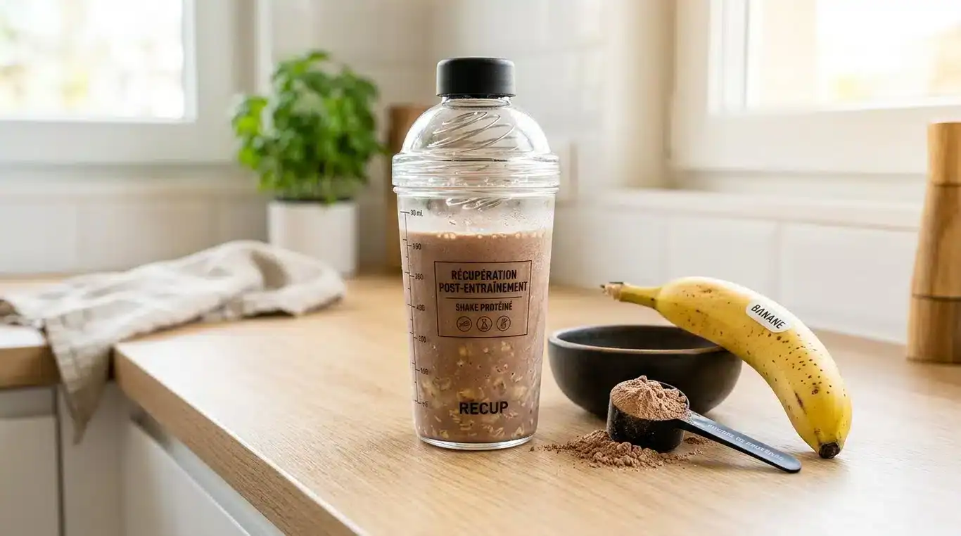Shake de récupération anabolique pour la musculation