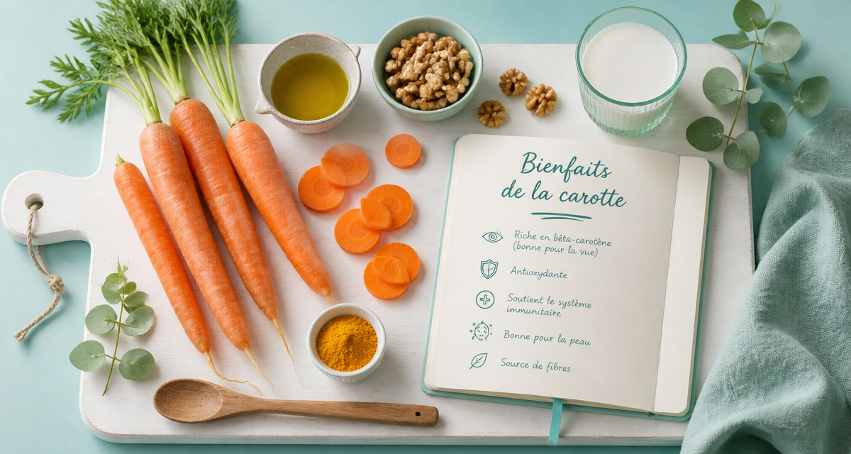 les bienfaits de la carotte en cuisine
