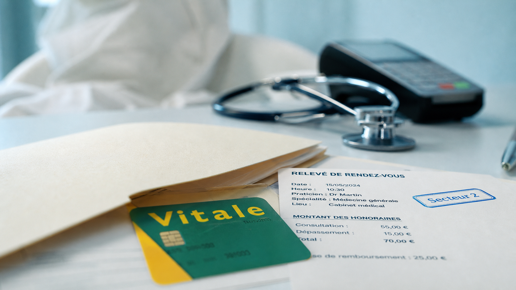 Médecin conventionné secteur 2 cmu : carte Vitale et secteur 2