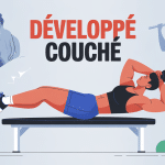 developpe couche muscles sollicites illustration