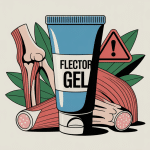 Flector gel dangereux illustration des risques