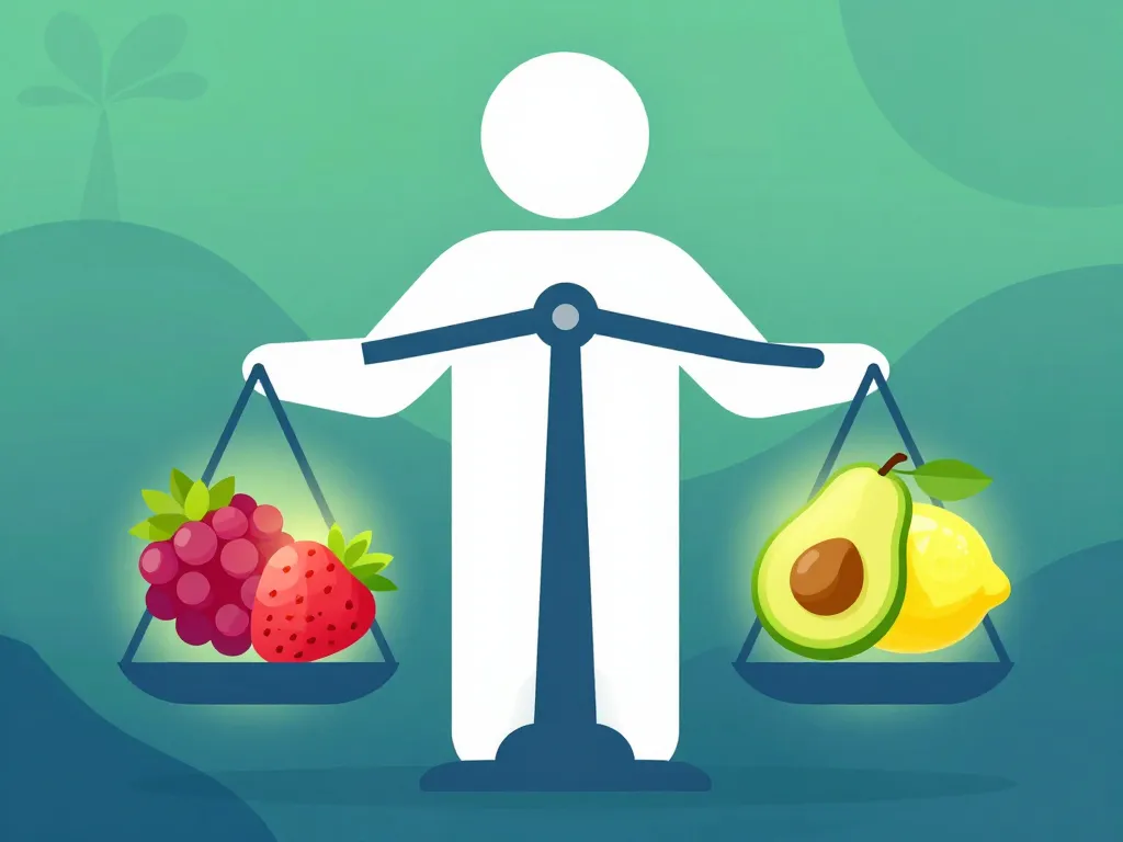 Fruits les moins sucre impact positifs glycemie poids