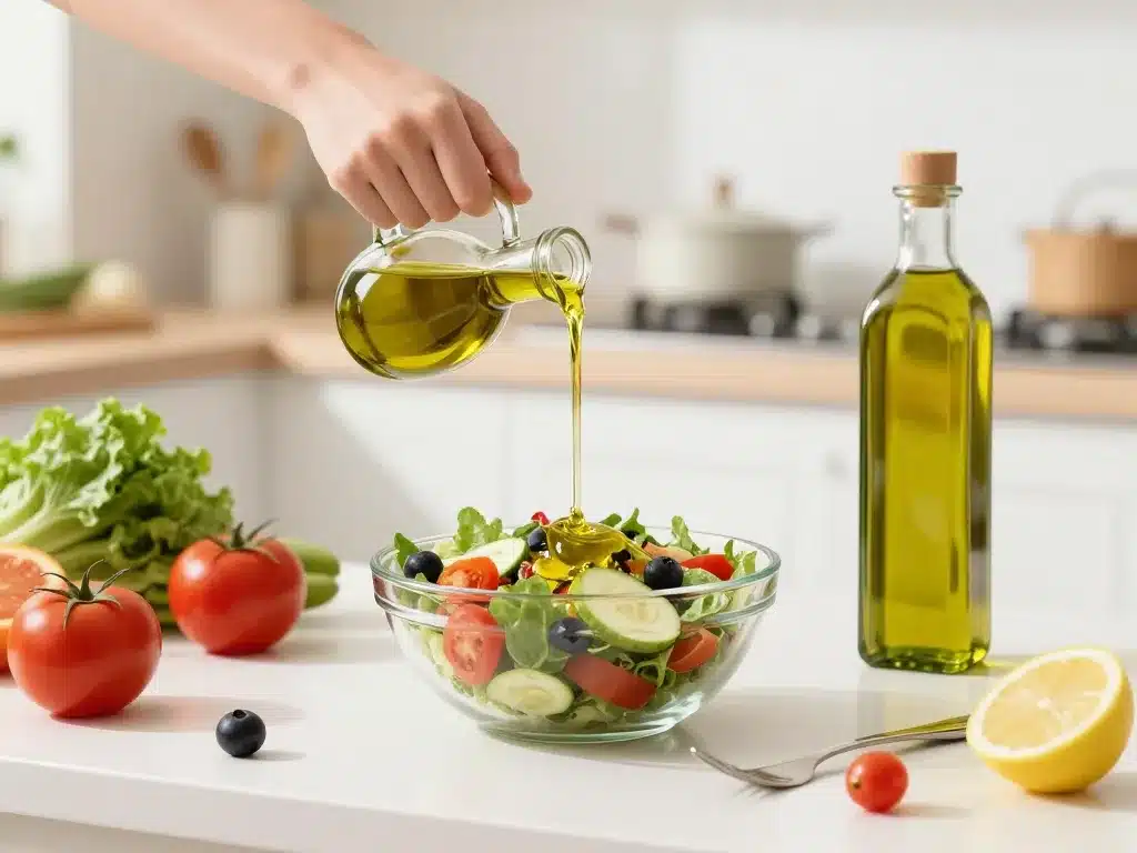 l huile d olive fait elle grossir usage quotidien cuisine