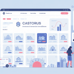 Analyse graphique Castorus annonces immobilières