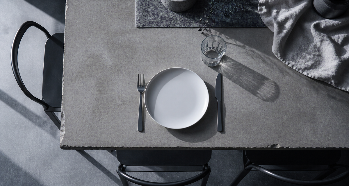 Table céramique inconvénient bords ébréchés