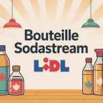 bouteille sodastream lidl divers modèles rayon supermarché