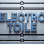 electro toile stylisée mailles métalliques effet brillant