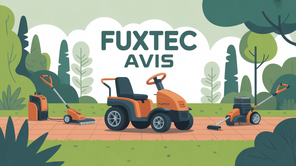 fuxtec avis image chariot jardin outils motorisés