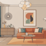 meuble d angle design dans un intérieur contemporain