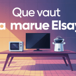 Illustration Que vaut la marque Elsay produits high tech électroménager