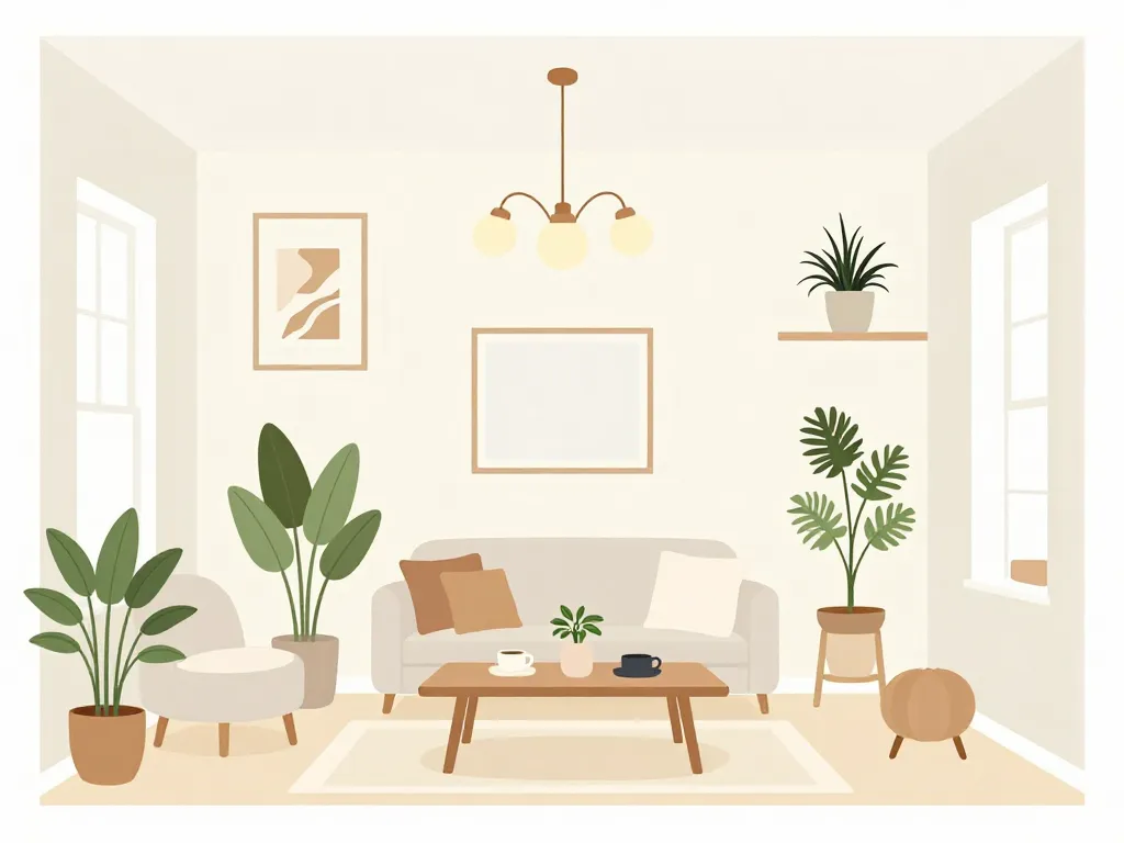 salon d hiver déco lumineuse et moderne