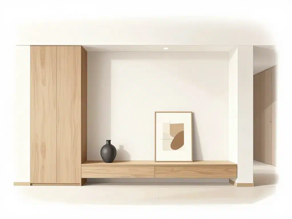 toko no ma adapté salon moderne occidental