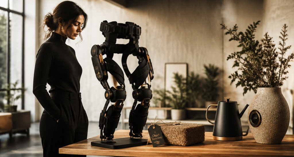 objet innovant exosquelette et objets écologiques