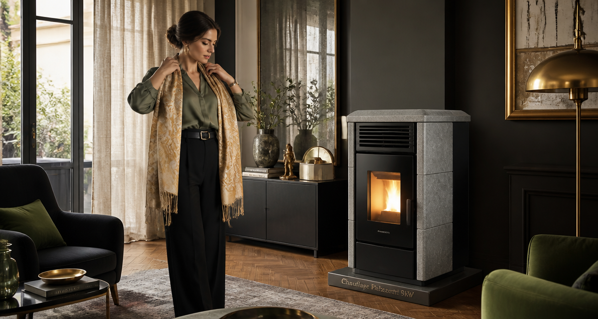 poêle à granulés palazzetti 9kw prix femme salon