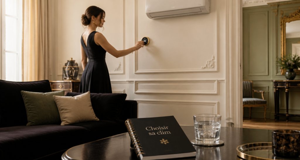 quel climatiseur choisir dans un salon haut de gamme