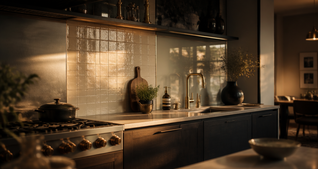 quelle credence choisir cuisine zellige inox