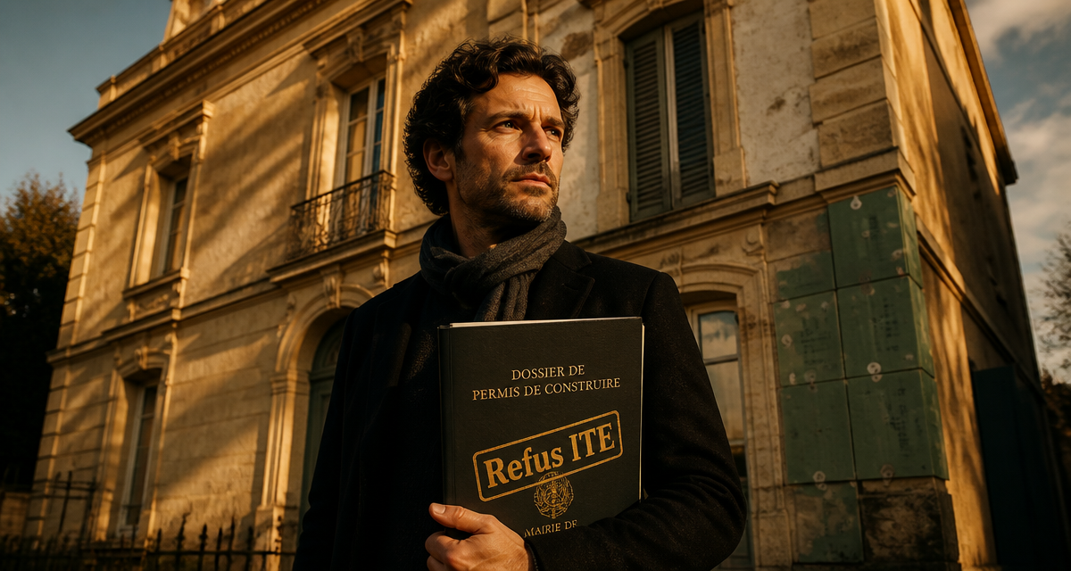 refus isolation extérieure abf devant maison ancienne