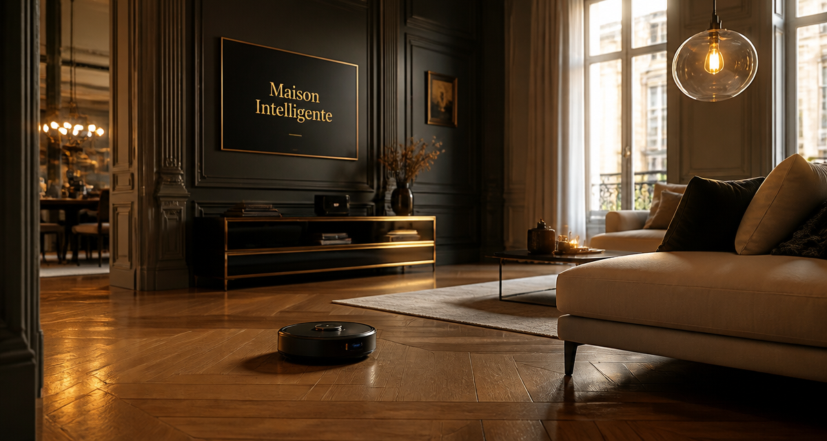 appareil intelligent dans salon moderne