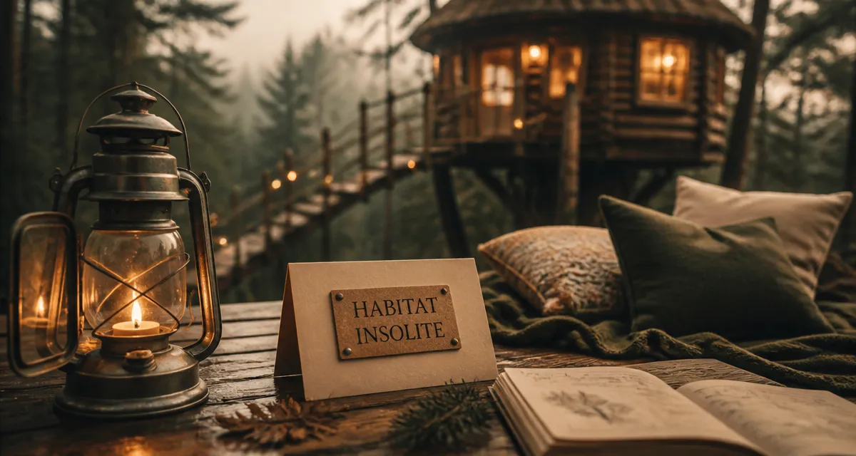 Habitat insolites : cabane et lanterne, ambiance déconnexion sauvage ou confort haut de gamme