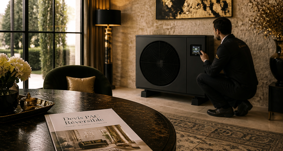 pompe à chaleur clim réversible prix installée dans salon moderne