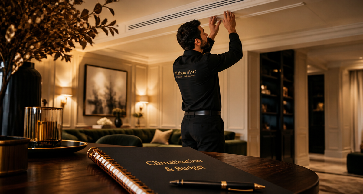 prix clim réversible salon luxe installateur