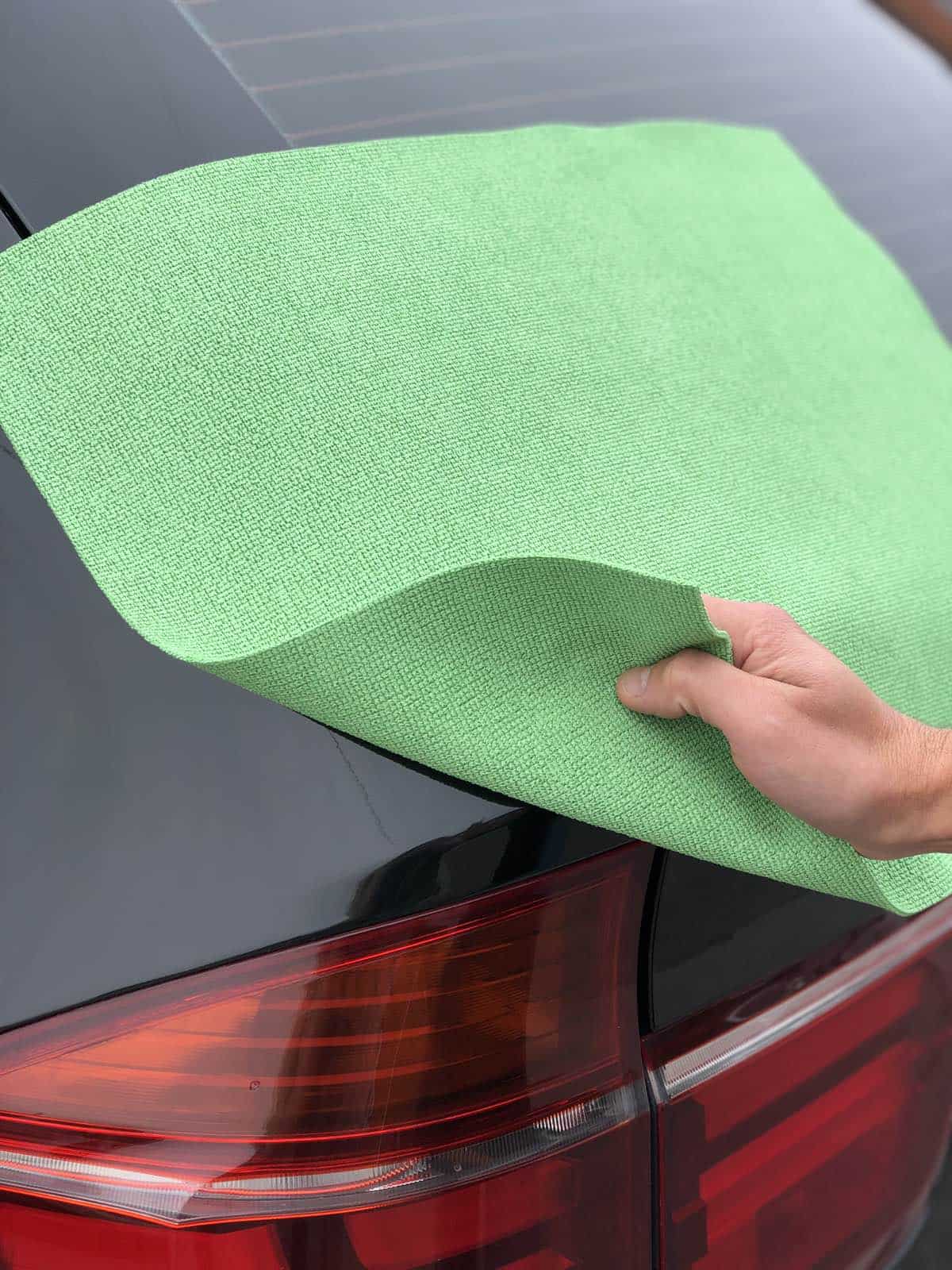 Серветка для скла, мікрофібра + PVA (50х 44см) / Microfibre cloth for glass - Зображення 2