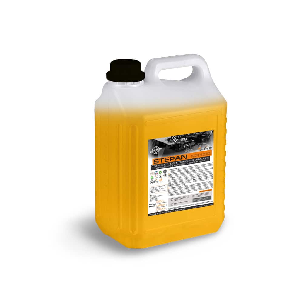 Професійний концентрат для очищення двигуна та запчастин, 5л.