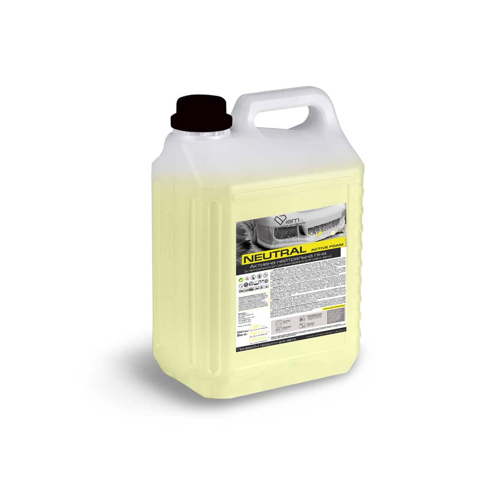 Нейтральна активна піна VIEM NEUTRAL у 5л для чистки та реставрації.
