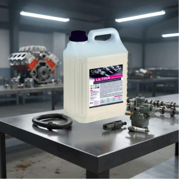 Ультразвуковий концентрат для очищення двигунів і деталей.
