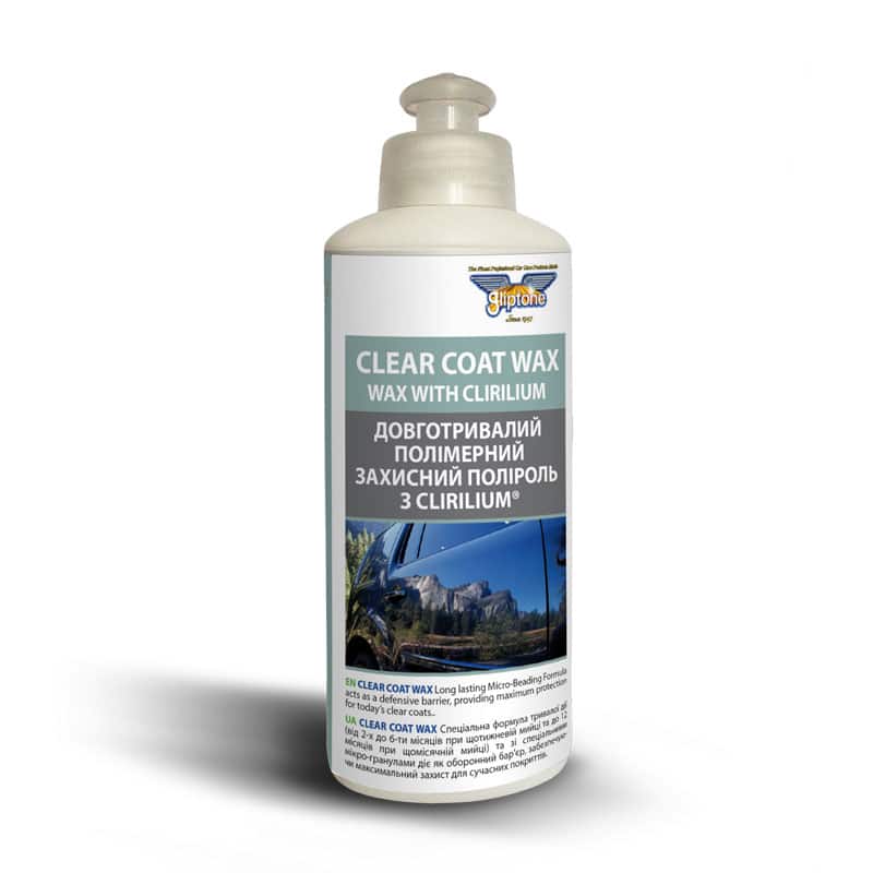 Довготривалий захисний поліроль CLEAR COAT WAXдовготривалого захисту авто.