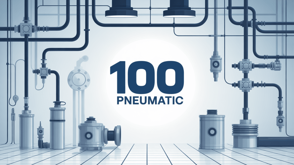 Vue globale installation 100 pneumatic standard