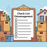 check-list déménagement à imprimer organisation, cartons et maison