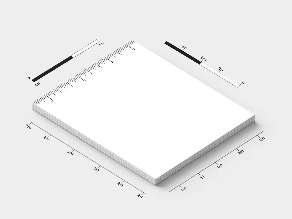 Diagramme format a4 en cm et mm