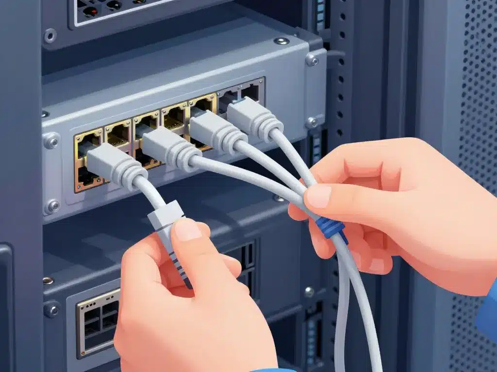 installation jarretières fibre bonnes pratiques