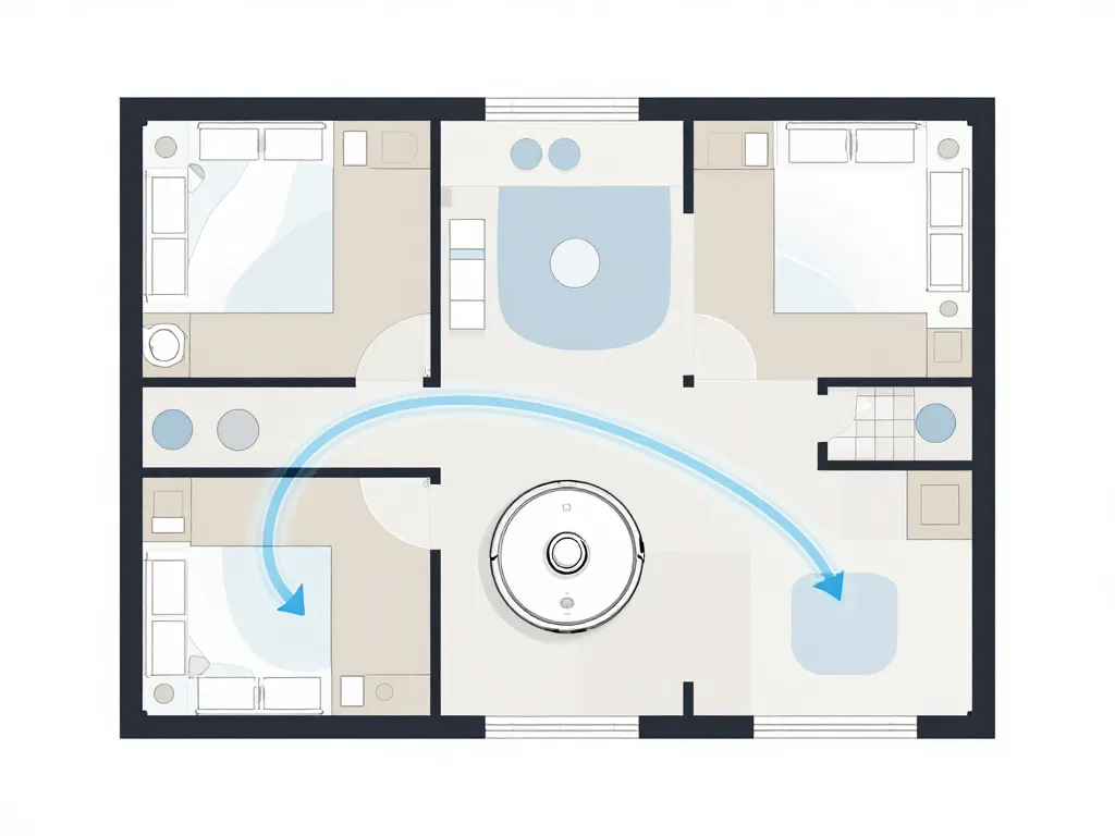 roomba combo i5+ navigation plan maison obstacles
