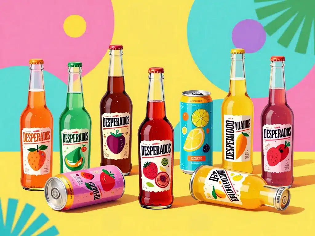 gamme nouvelle desperados bouteilles saveurs