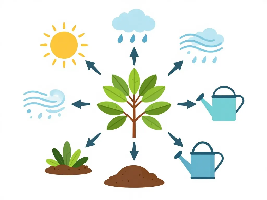 polygala myrtifolia durée de vie schéma facteurs influence