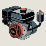 schema tringlerie carburateur briggs et stratton vue ensemble