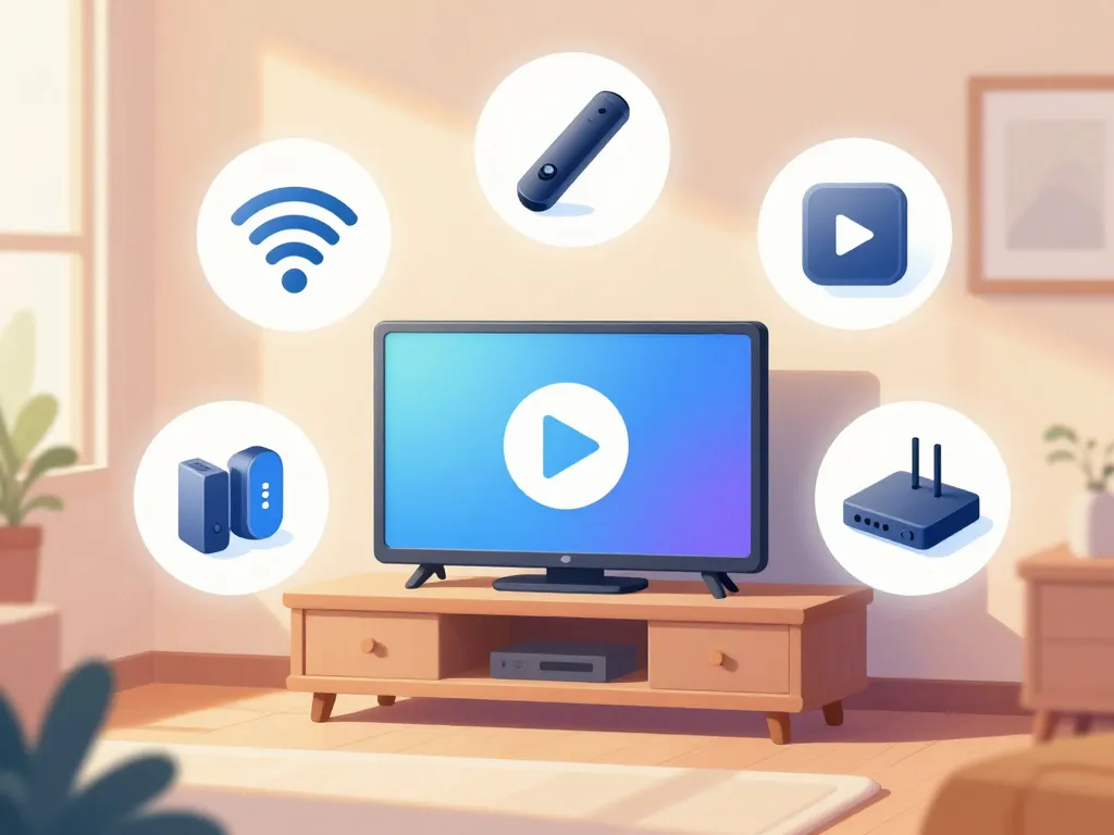 TV chambre sans prise antenne avec wifi, clé HDMI, smart TV, box
