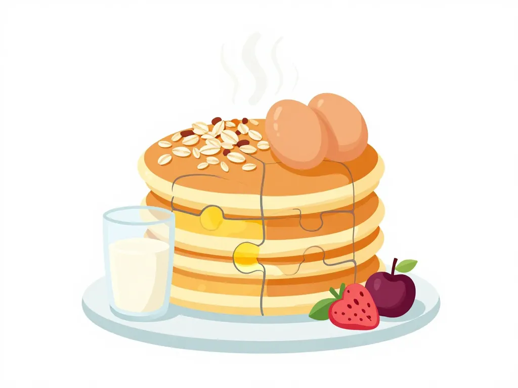 pancakes son d'avoine versions équilibrées et astuces